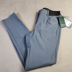 NWT Chervo Singolo Pro Therm Soft Shell Grey Pants Stretch Windproof Size 10